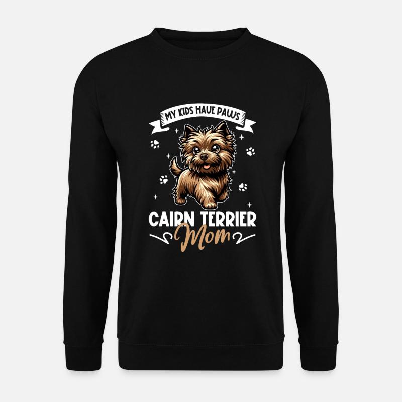 Cairn Terrier Mom - Unisex Sweatshirt - black