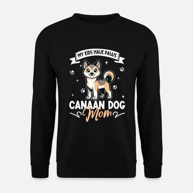 Canaan Dog Mom - Unisex Sweatshirt - black