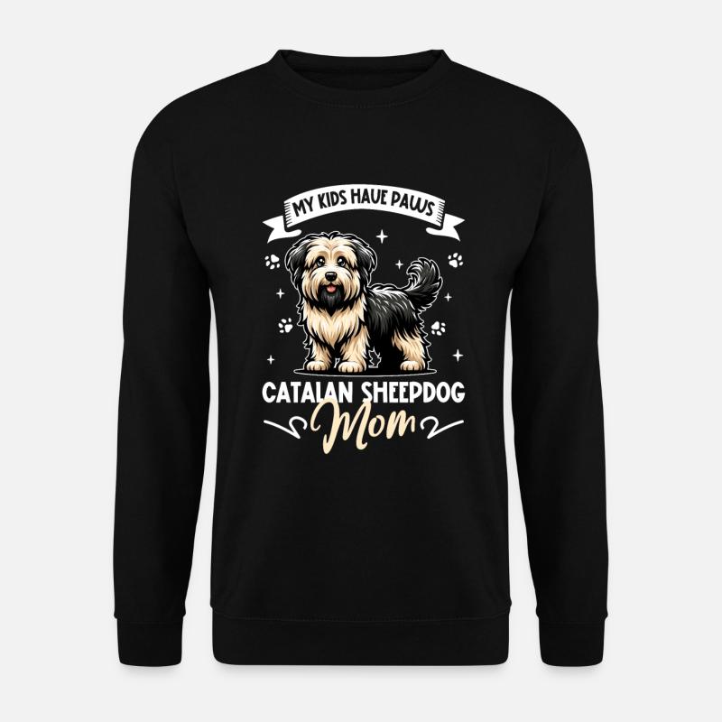 Gos d'Atura Català Mama - Unisex Sweatshirt - black