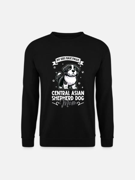 Central Asian Ovcharka Mama - Unisex Sweatshirt - black