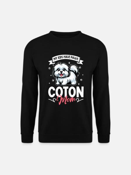 Coton de Tulear Mama - Unisex Sweatshirt - black