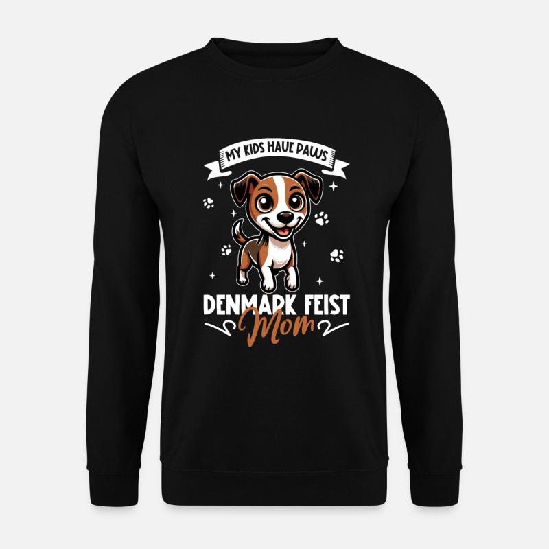 Denmark Feist Mama - Unisex Pullover - Schwarz