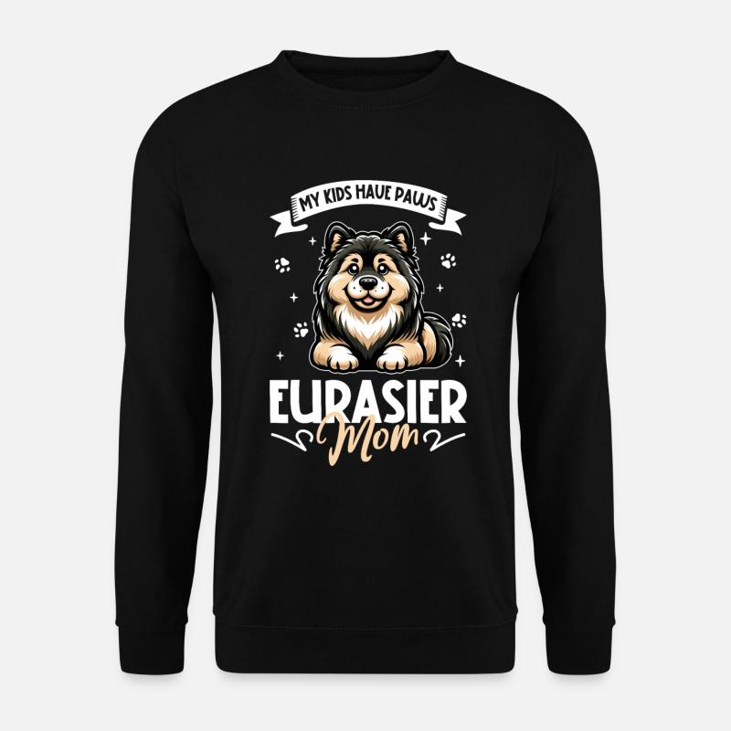 Maman Eurasier - Sweat-shirt Unisexe - noir