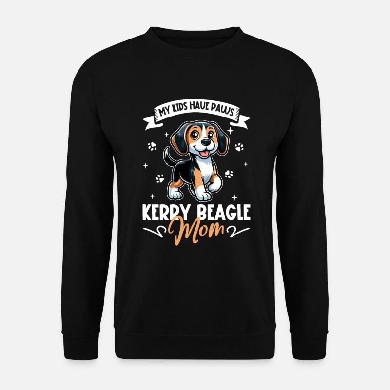Kerry Beagle Mom - Unisex Sweatshirt - black