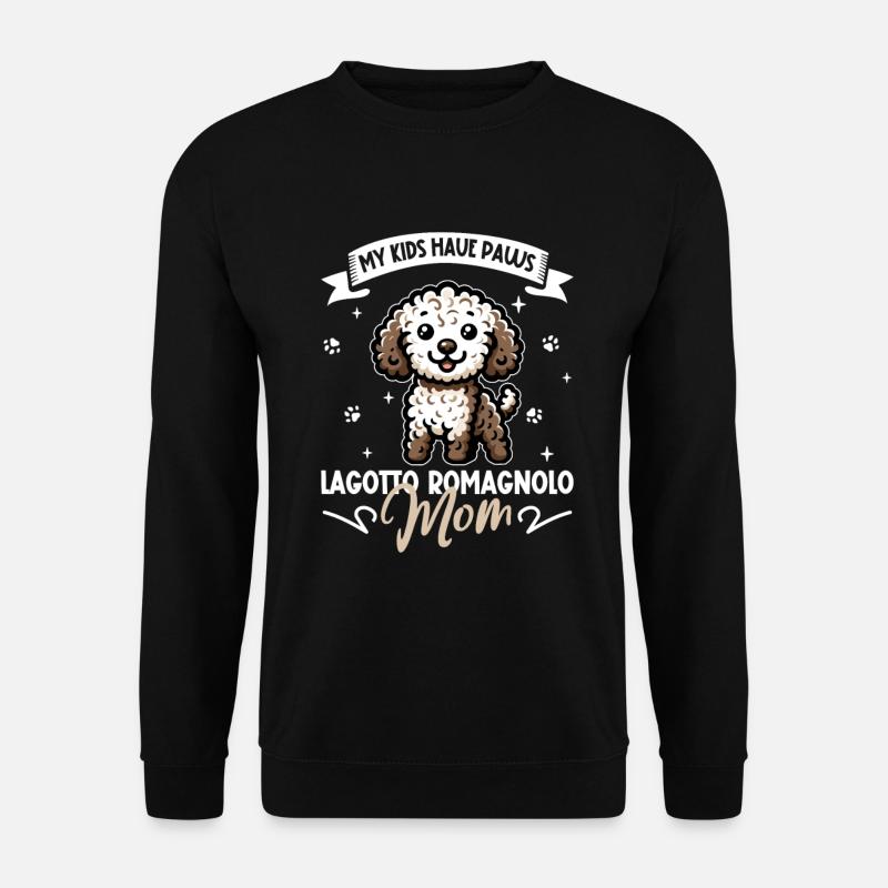 Lagotto Romagnolo Mama - Unisex Sweatshirt - black