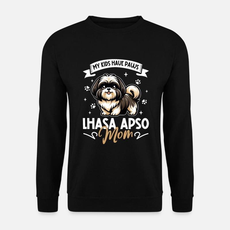 Lhasa Apso Mama - Unisex Sweatshirt - black