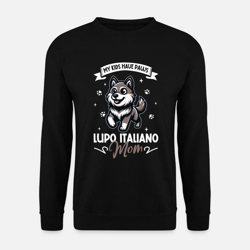 Lupo Italiano Mama - Unisex Sweatshirt - black
