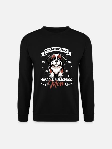 Moscow Guard Dog Mom - Unisex Sweatshirt - black