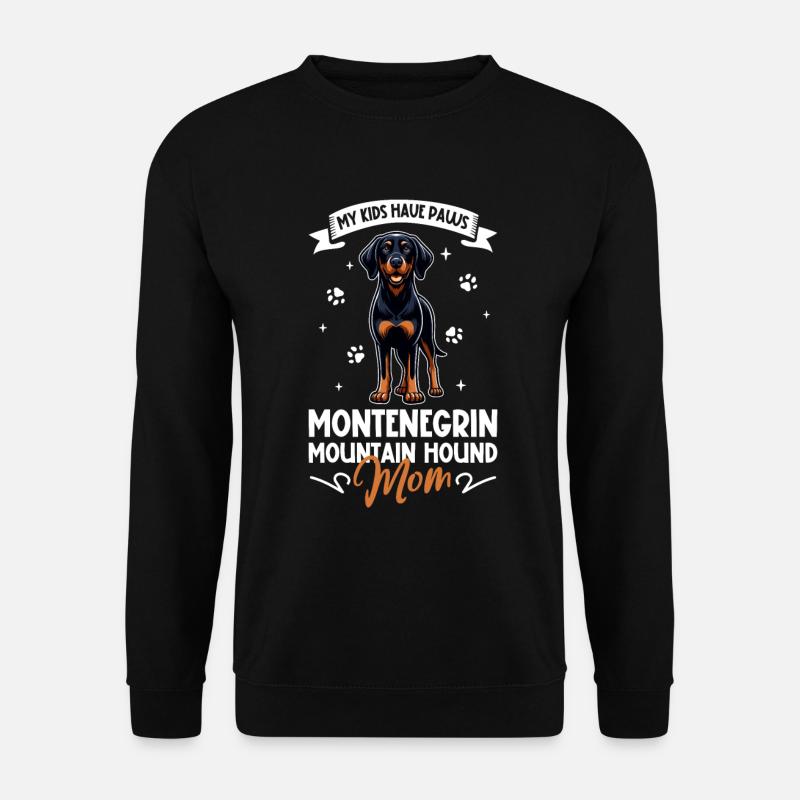 Montenegrin Mountain Hound Mama - Unisex Sweatshirt - black