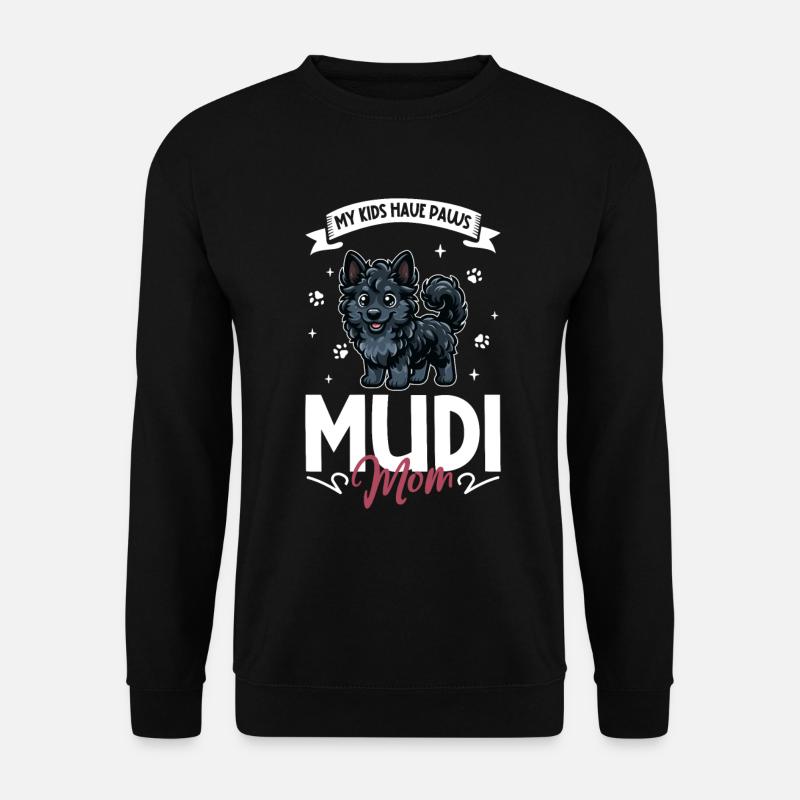 Mudi Mom - Unisex Sweatshirt - black