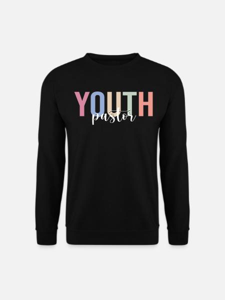 Youth Pastor, Preacher, Christ - Unisex Sweatshirt - black