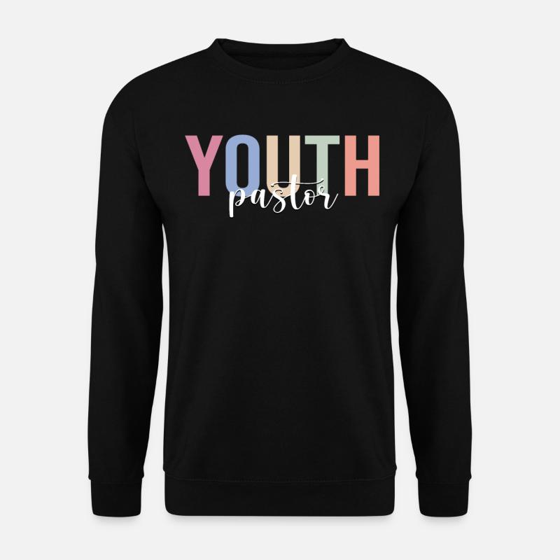 Jugendpfarrer Prediger Christ - Unisex Pullover - Schwarz