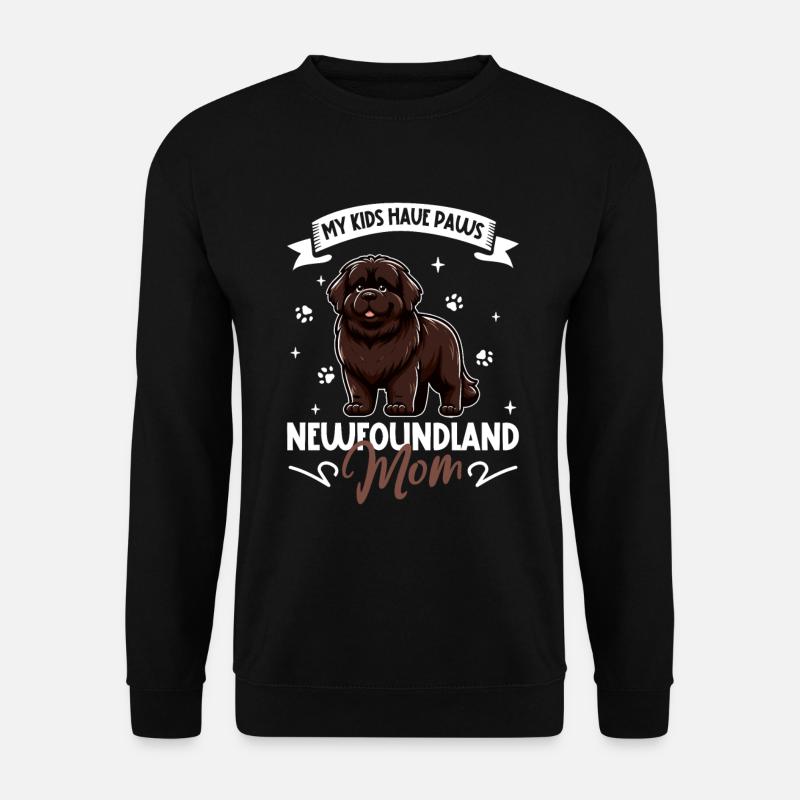 Newfoundland mom - Unisex Sweatshirt - black