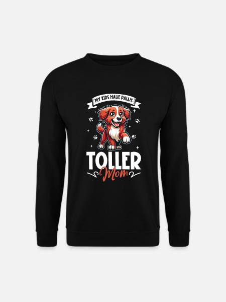 Nova Scotia Duck Tolling Retriever Mama - Unisex Pullover - Schwarz
