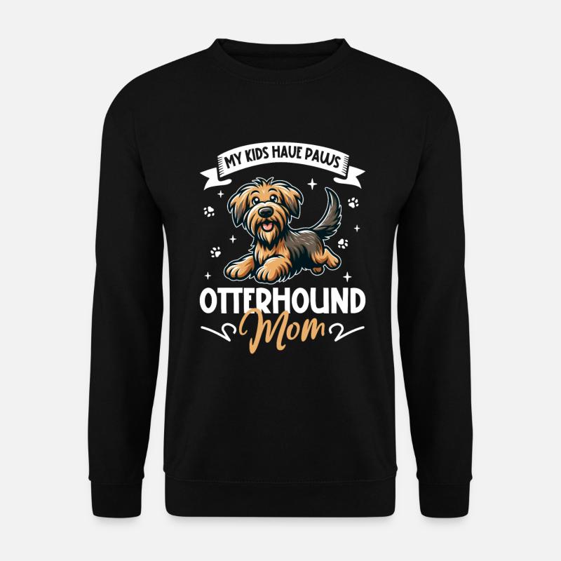 Otterhund Mama - Unisex Pullover - Schwarz