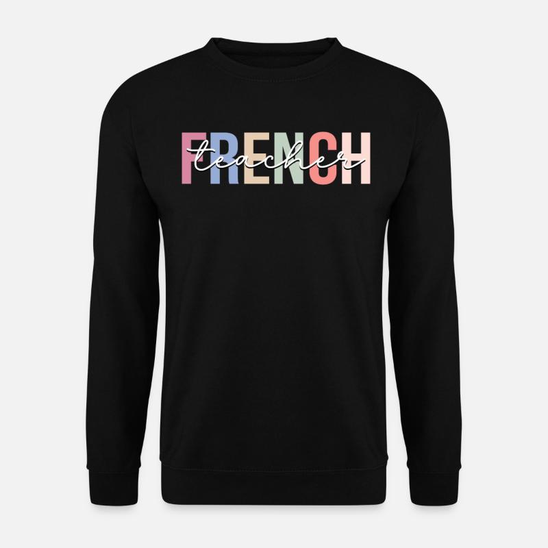 Cours de professeur de français - Sweat-shirt Unisexe - noir