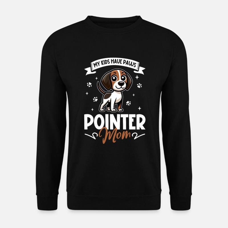 English Pointer Mom - Unisex Sweatshirt - black
