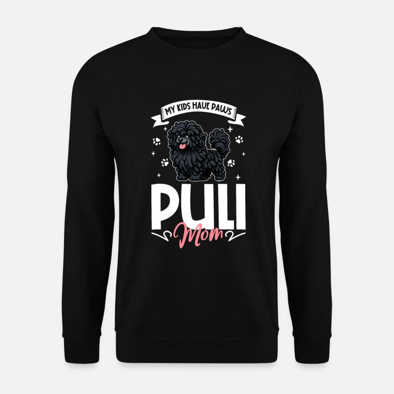 Puli Mama - Sweat-shirt Unisexe - noir