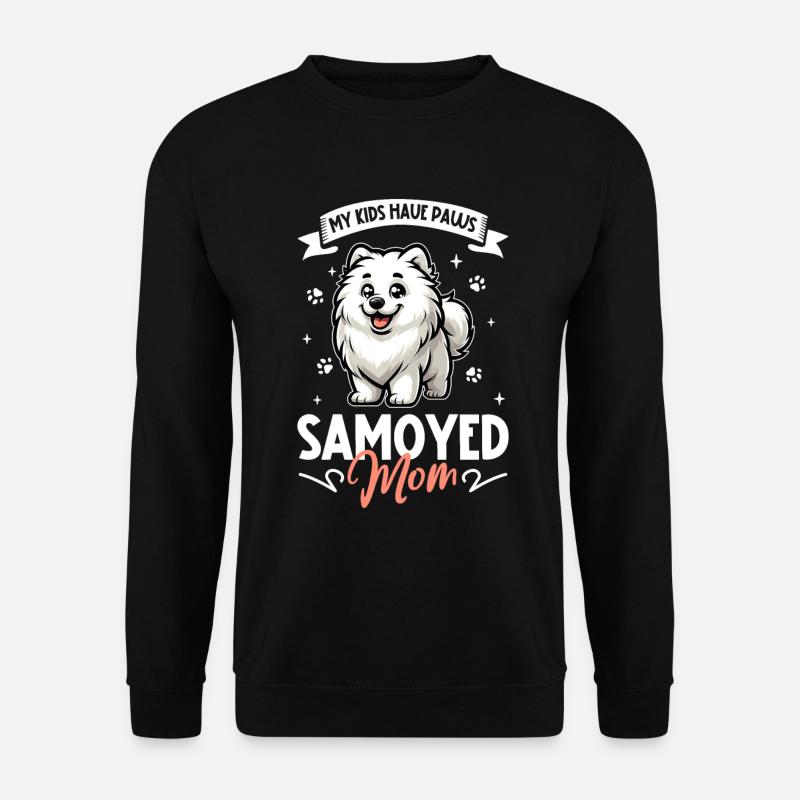 Samoyed Mom - Unisex Sweatshirt - black