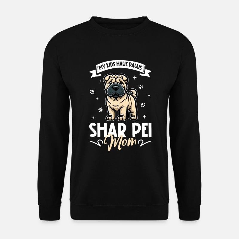 Shar-Pei Mama - Unisex Sweatshirt - black