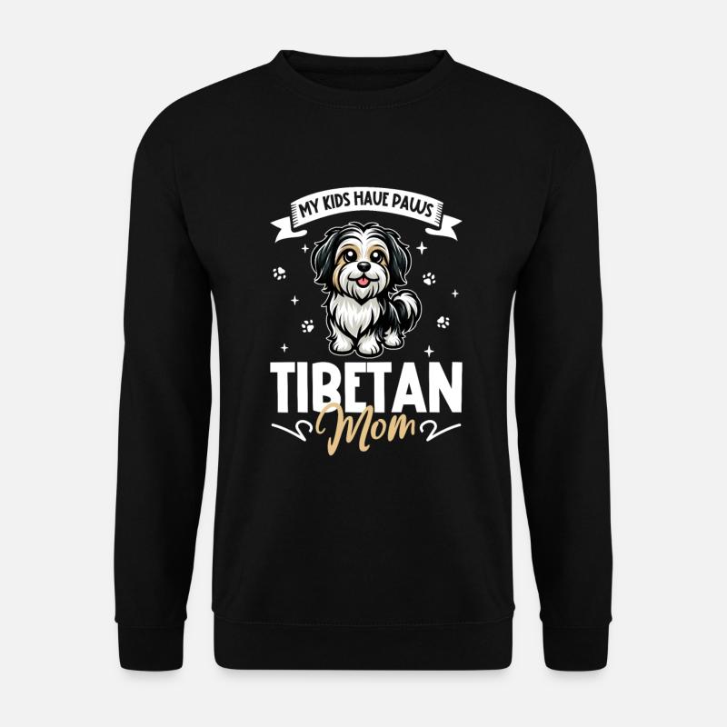 Tibetan Terrier Mom - Unisex Sweatshirt - black