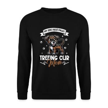 Arbre Cur Mama - Sweat-shirt Unisexe - noir - Devant - Alina (178cm) & Michal (187cm)