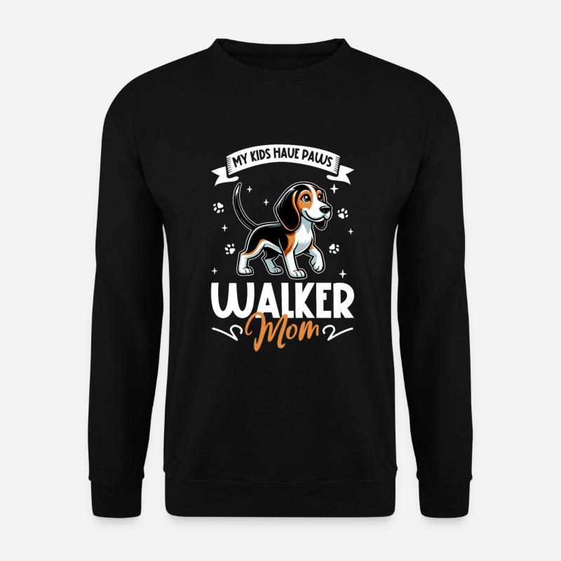 Treeing Walker Coonhound Maman - Sweat-shirt Unisexe - noir