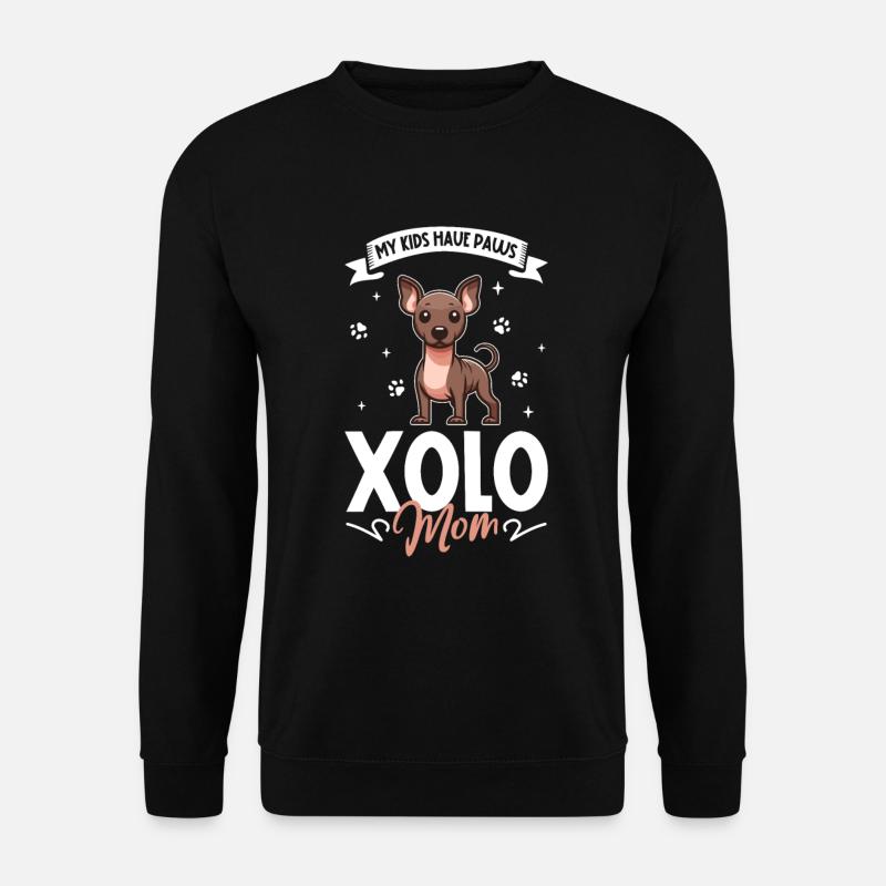Xoloitzcuintle Mom - Unisex Sweatshirt - black