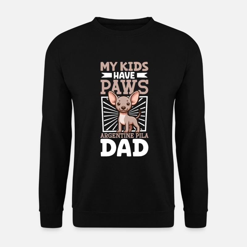 Argentine Pila Papa - Unisex Sweatshirt - black