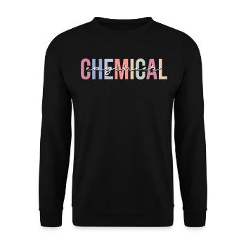 Chemical engineering - Unisex Sweatshirt - black - Front - Alina (178cm) & Michal (187cm)