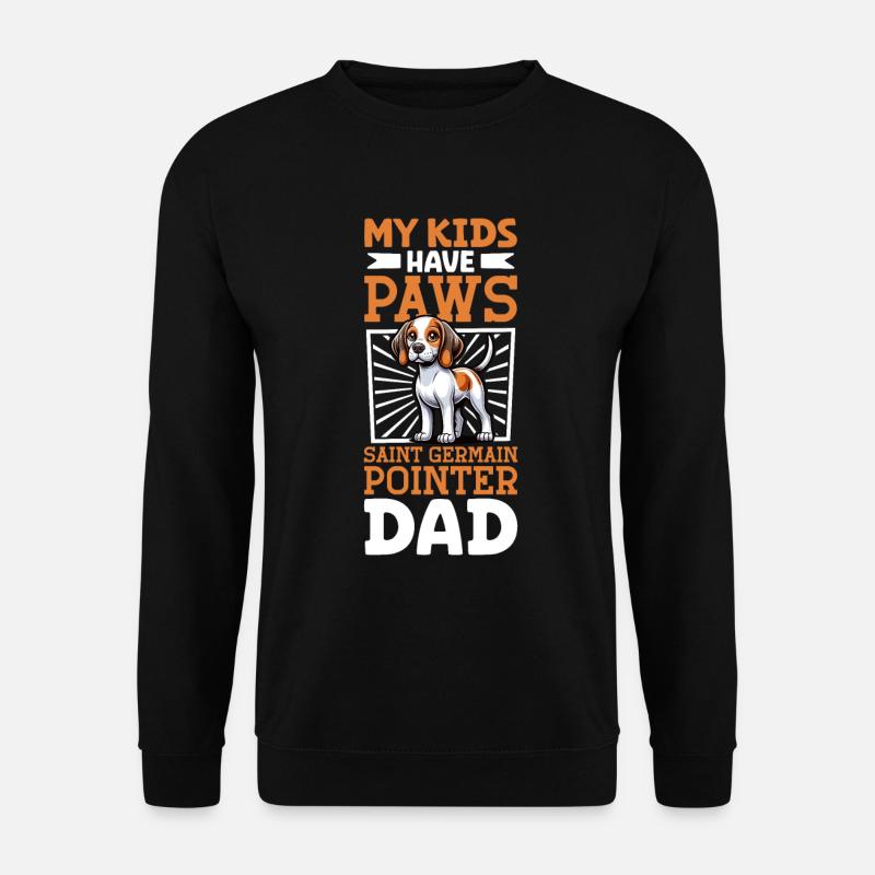 Braque Saint-Germain Papa - Unisex Sweatshirt - black