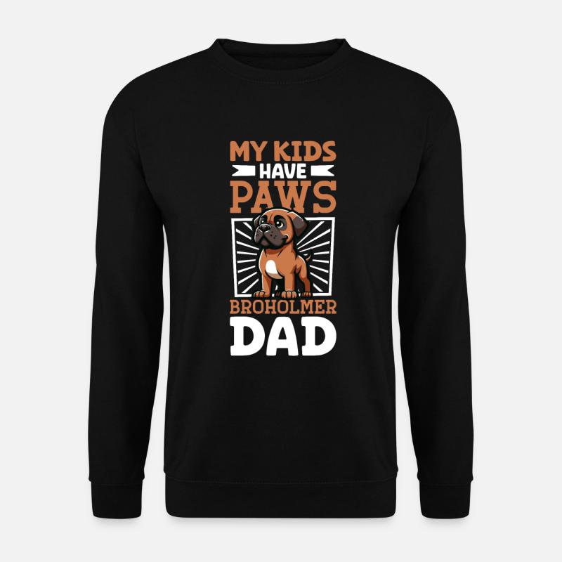Broholmer Papa - Unisex Sweatshirt - black