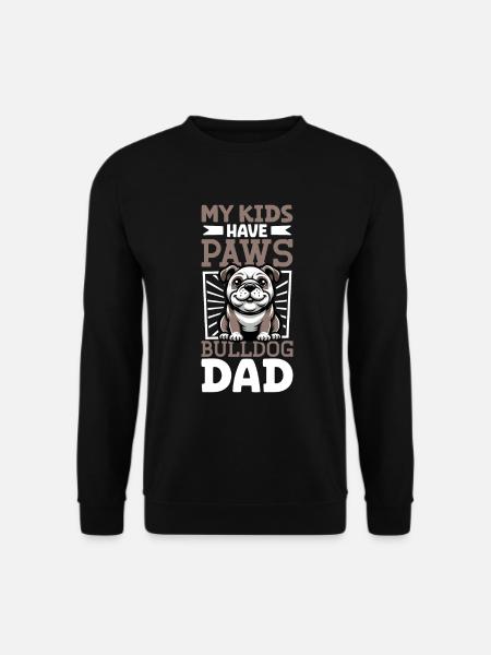 Bulldog Dad - Unisex Sweatshirt - black