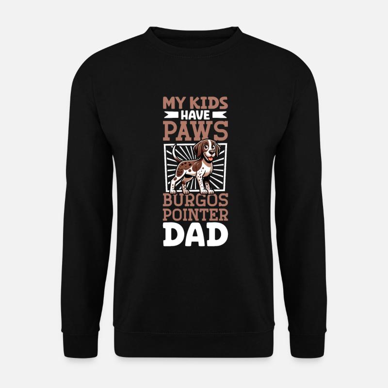 Perdiguero de Burgos Papa - Unisex Sweatshirt - black
