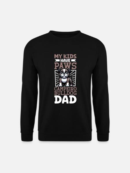 Campeiro Bulldog Dad - Unisex Sweatshirt - black