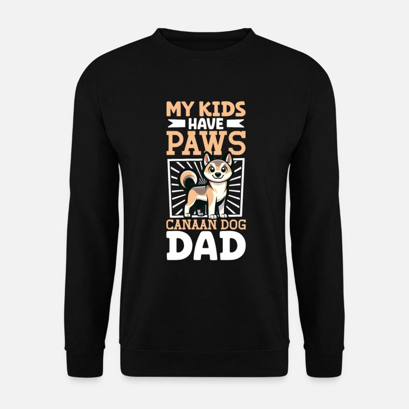 Canaan Dog Dad - Unisex Sweatshirt - black