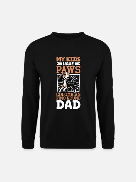 Colombian Fino Hound Dad - Unisex Sweatshirt - black