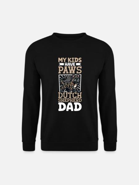 Dutch Shepherd Dad - Unisex Sweatshirt - black