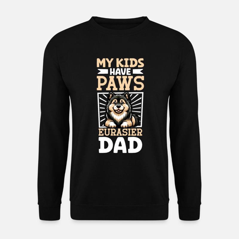 Papa Eurasier - Sweat-shirt Unisexe - noir