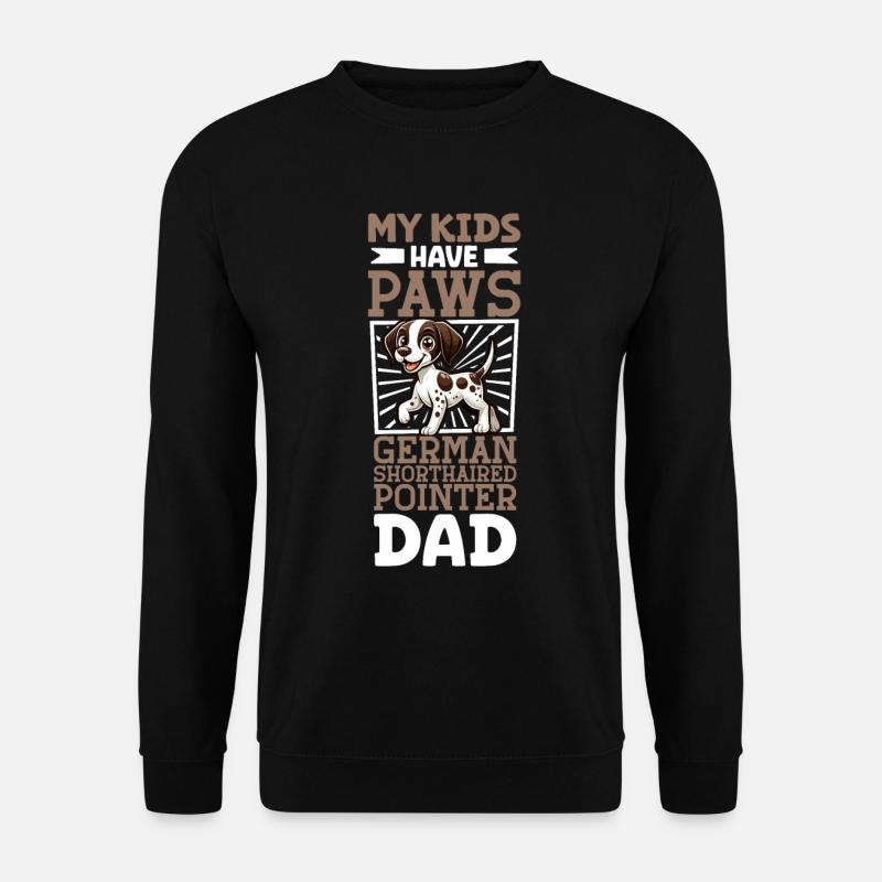 German Shorthair Dad - Unisex Sweatshirt - black