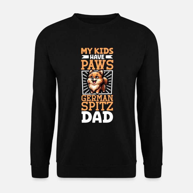 German Spitz Dad - Unisex Sweatshirt - black