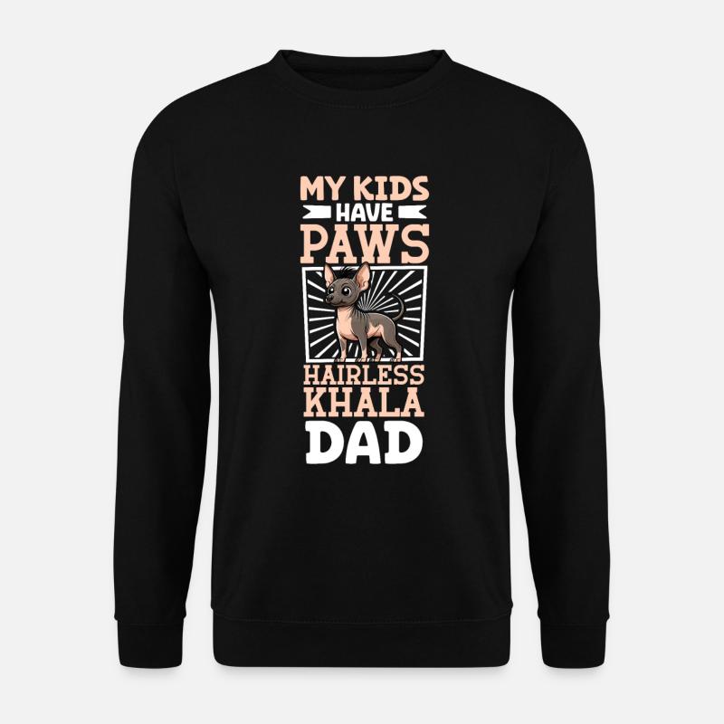 Papa Khala glabre - Sweat-shirt Unisexe - noir