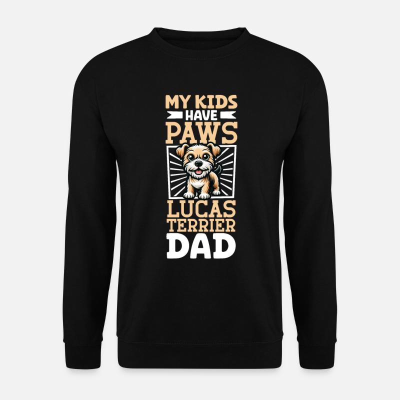 Lucas Terrier Dad - Unisex Sweatshirt - black
