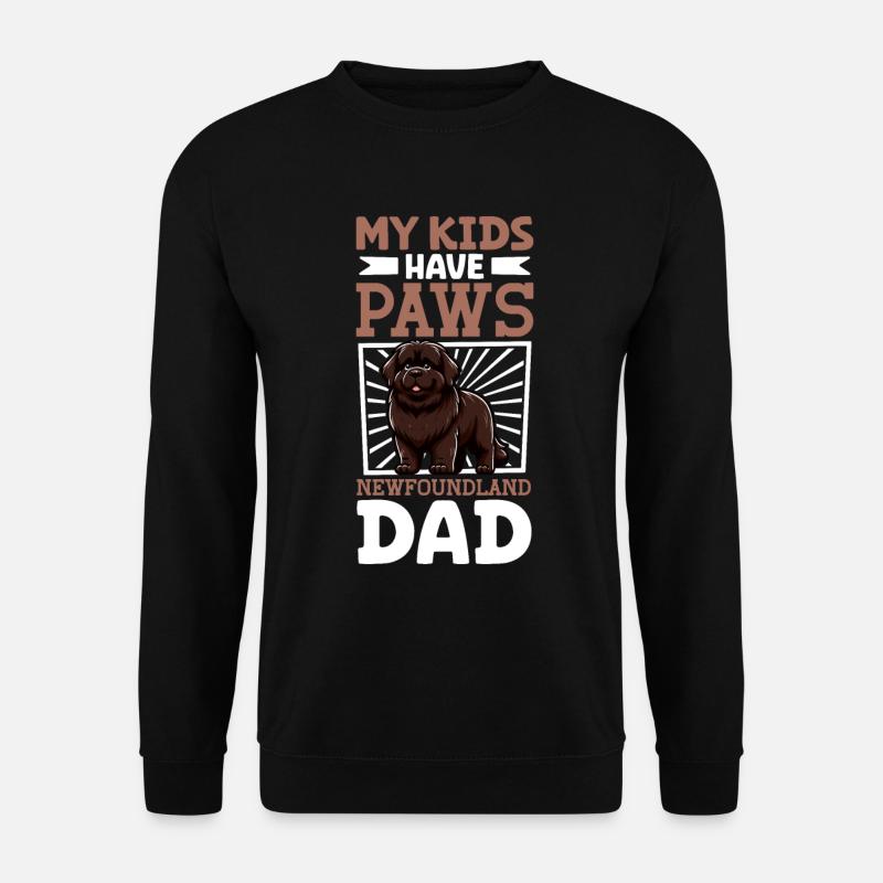 Newfoundland dad - Unisex Sweatshirt - black