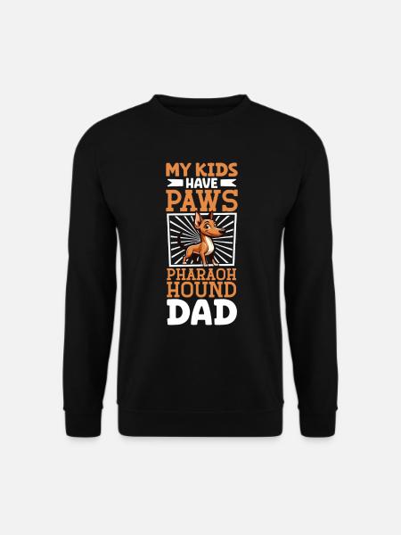 Pharaoh Dog Dad - Unisex Sweatshirt - black
