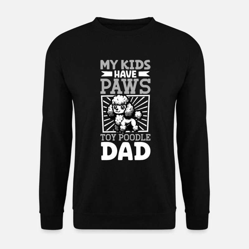 Toy-Pudel Papa - Unisex Pullover - Schwarz