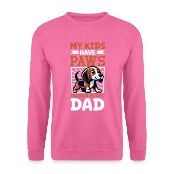 Serbian Hound Dad - Unisex Sweatshirt - pink - Front