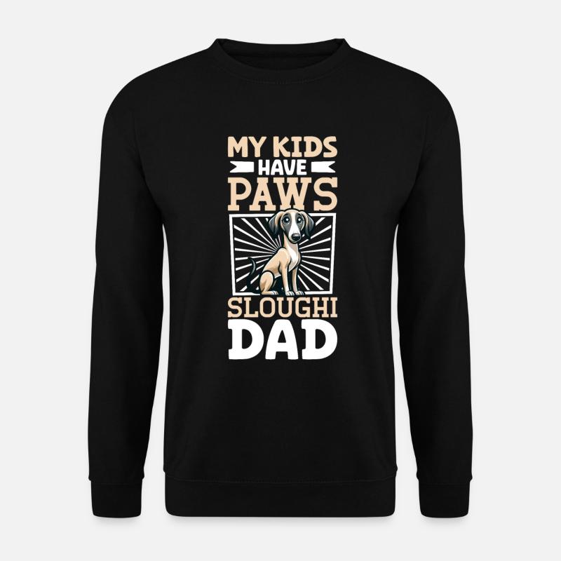Sloughi Papa - Unisex Sweatshirt - black