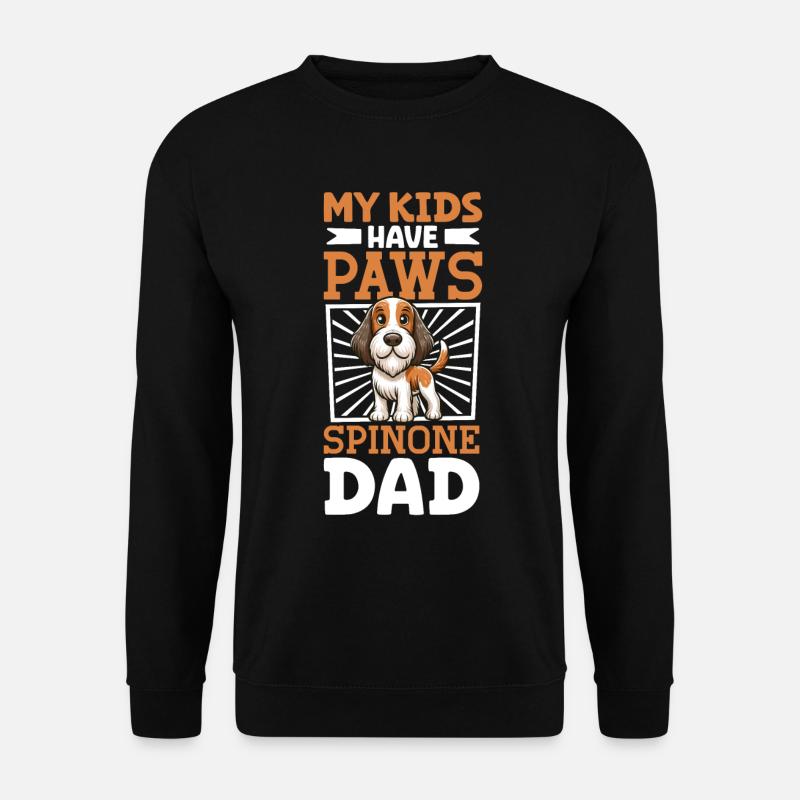 Spinone Italiano Papa - Unisex Sweatshirt - black