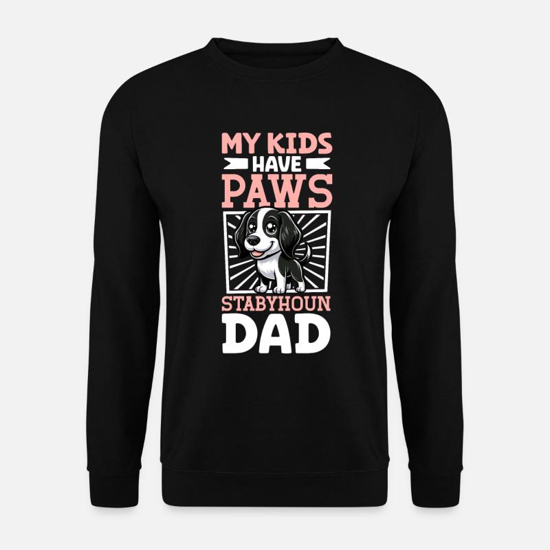 Stabyhoun Papa - Unisex Sweatshirt - black